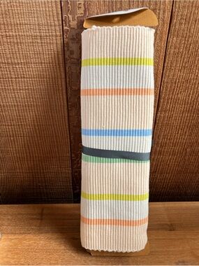 Cotton Stripe Table Runner 14 x 72 inches cute